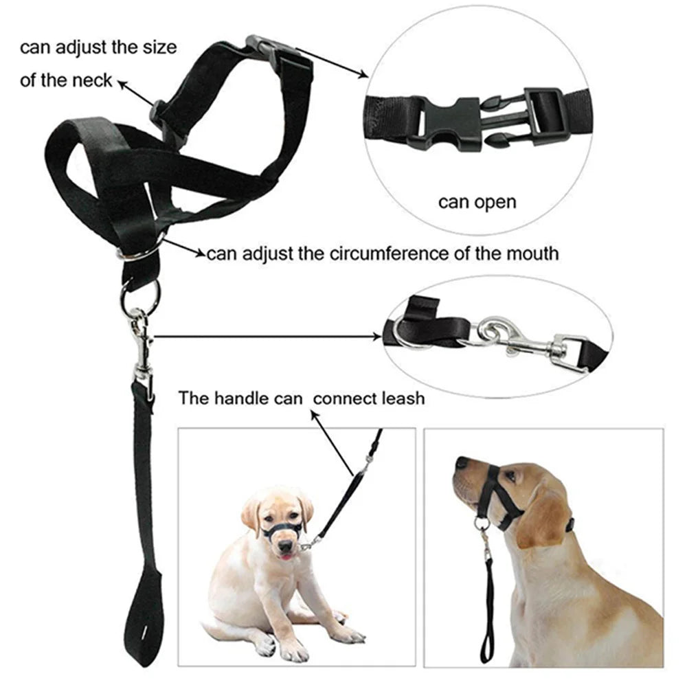New Nylon Dog Muzzle Dogalter Dog Halter - ProPawPet.com