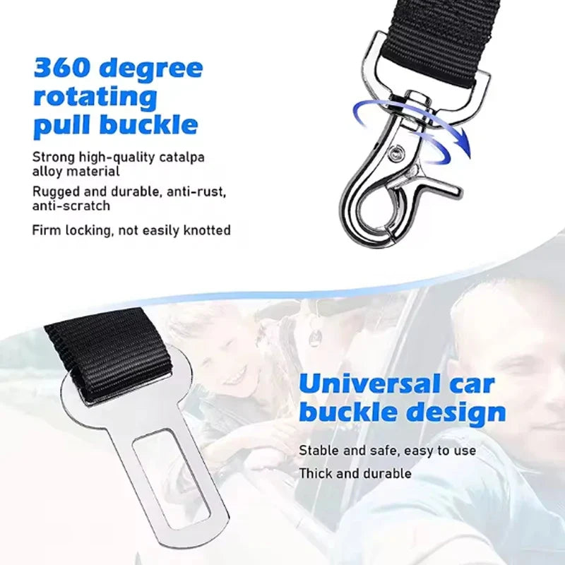 Dog Car Safety Belt with Damping, Reflective – photo 5