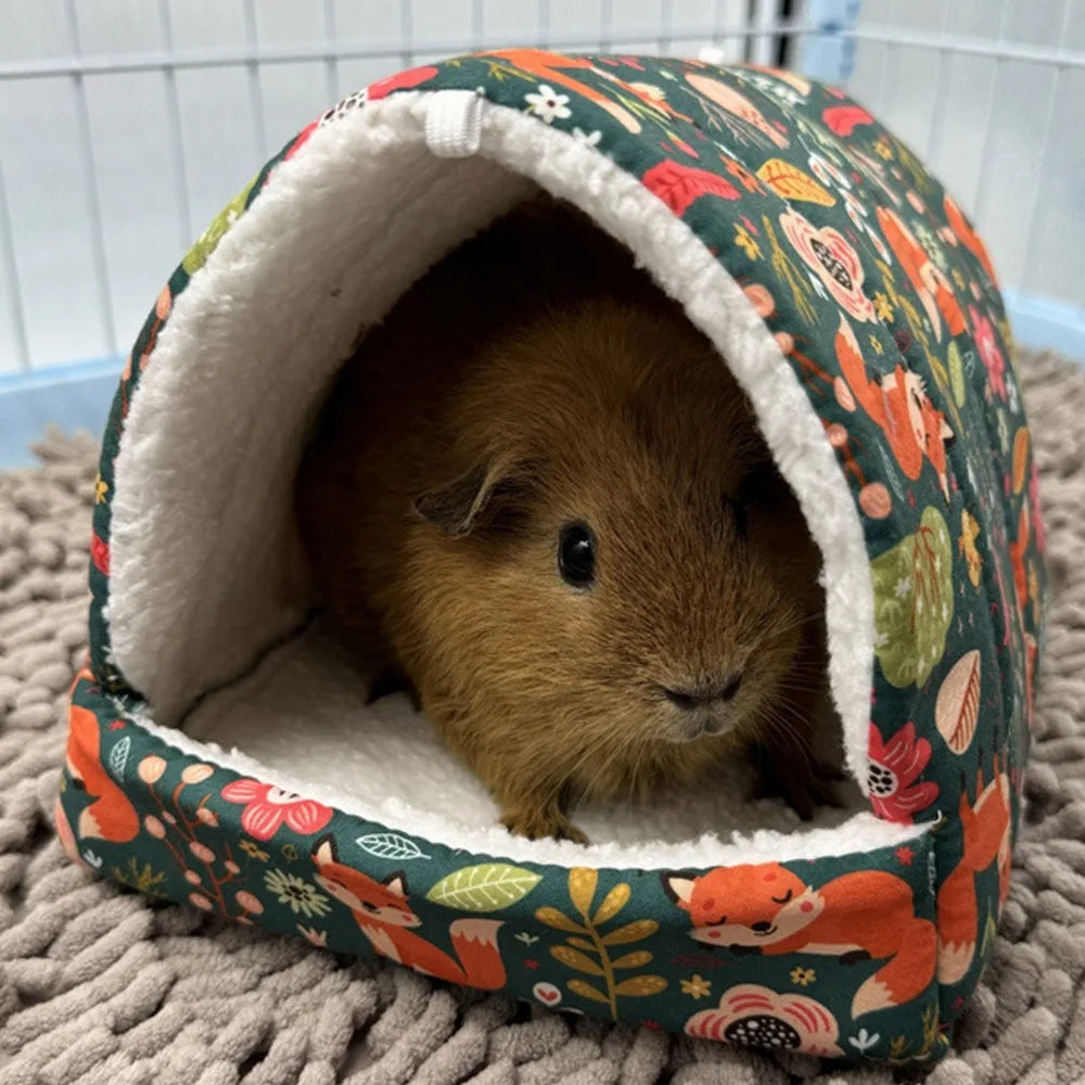 Autumn Winter Warm Print Sleeping Bed House - ProPawPet.com