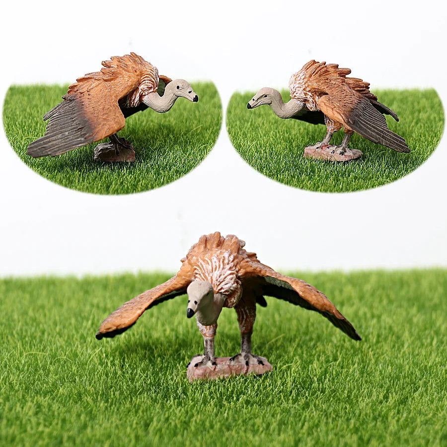 Realistic Plastic Birds of Prey Figurines - ProPawPet.com