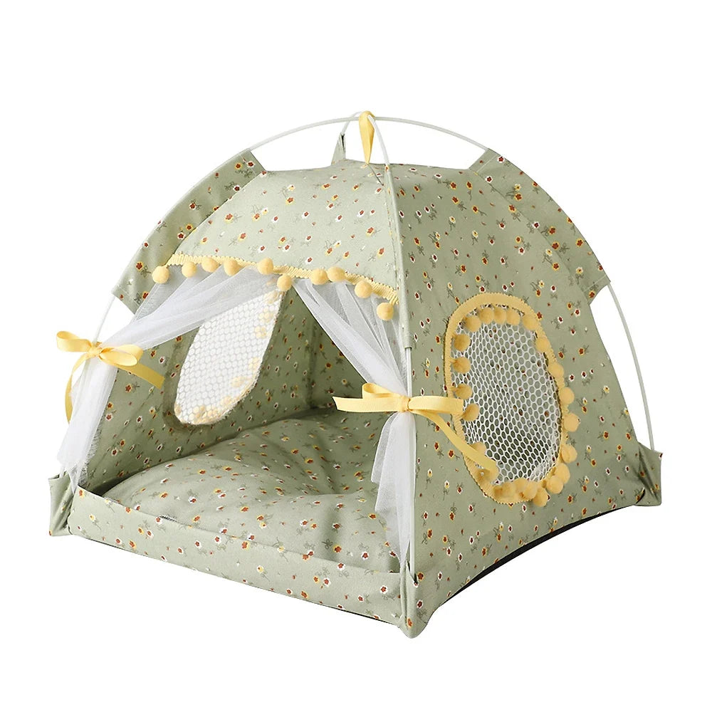 Foldable Pet Cat Tent Bed Four Seasons - ProPawPet.com