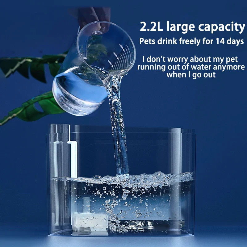 Cat Water Fountain Auto Recirculate Filtring - ProPawPet.com