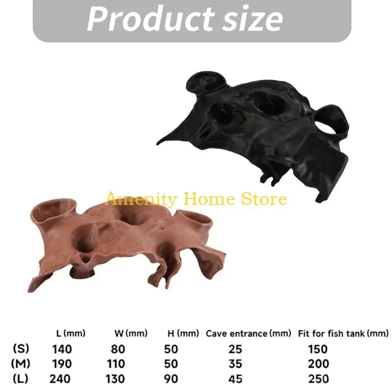 F26C Interaction FishTank Decoration 3D - ProPawPet.com