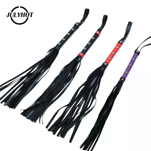 1PCS Genuine Leather Tassel Horse Whip With - ProPawPet.com