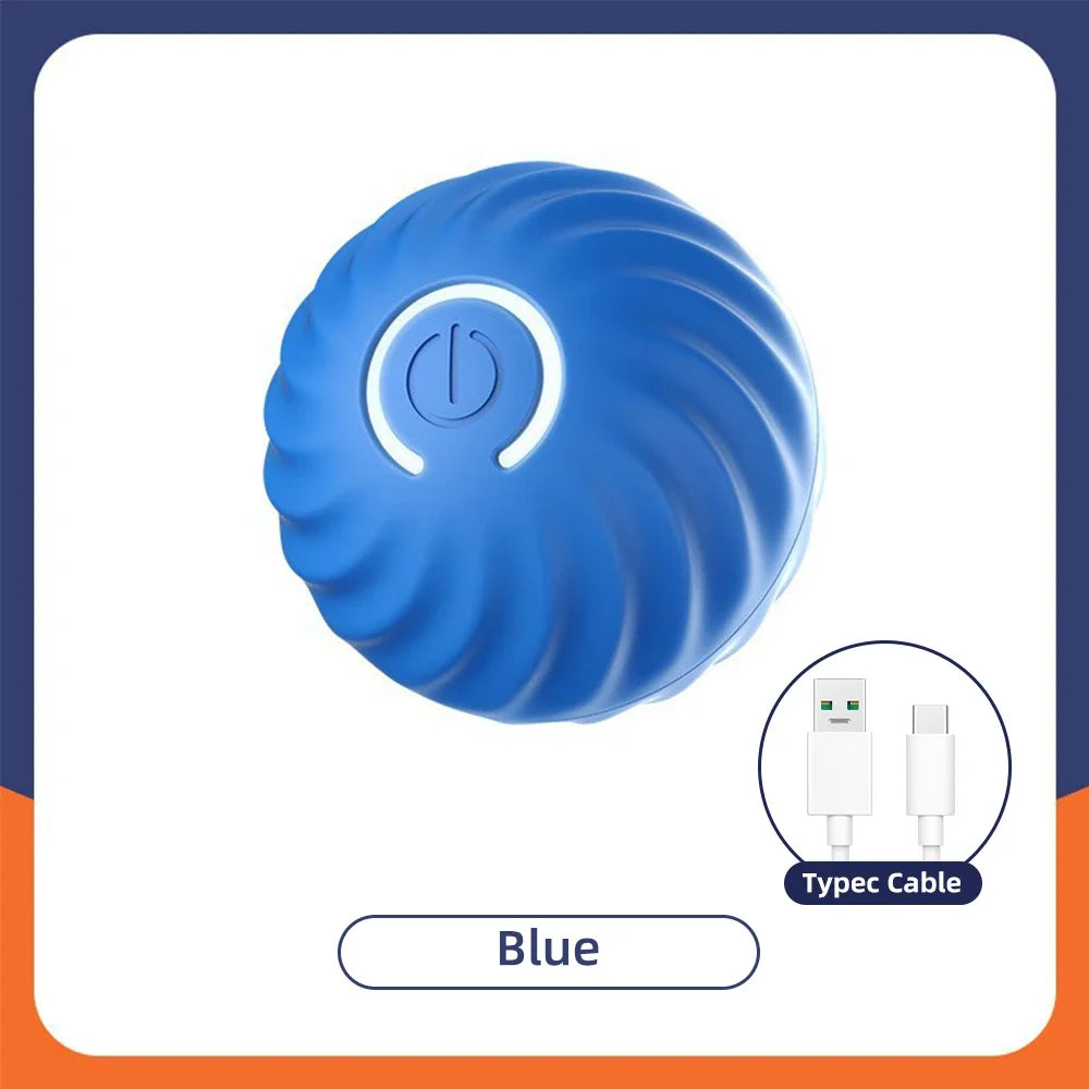 Rechargeable Smart Dog Toys Intelligent Gravity Jump Ball, Interactive