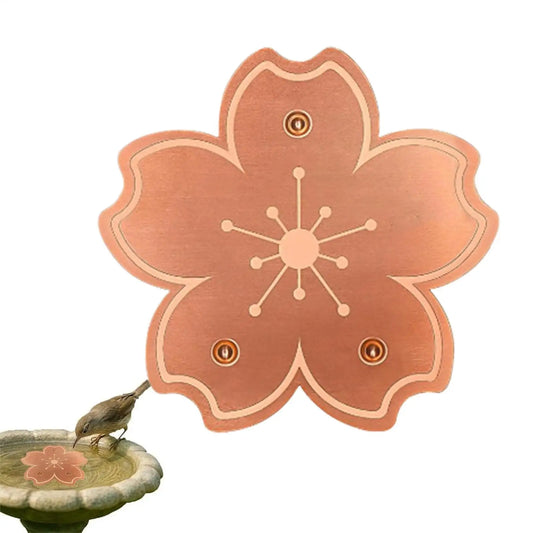 Copper Bird Bath Cleaning Disk Stable Feeder - ProPawPet.com