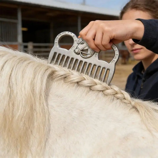 Horse Hair Mane and Tail Comb Pair with - ProPawPet.com