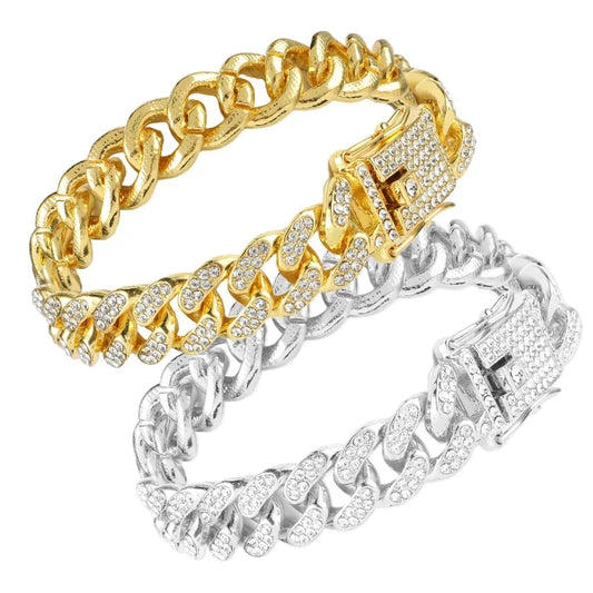 Fashion Jewelry Accessories Gold Cuban Chain - ProPawPet.com