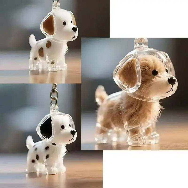 Dog Hair Storage Cute Pendant Keychain Bag - ProPawPet.com