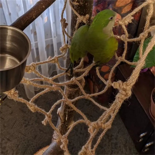 High Quality Woven Linen Rope Parrot - ProPawPet.com