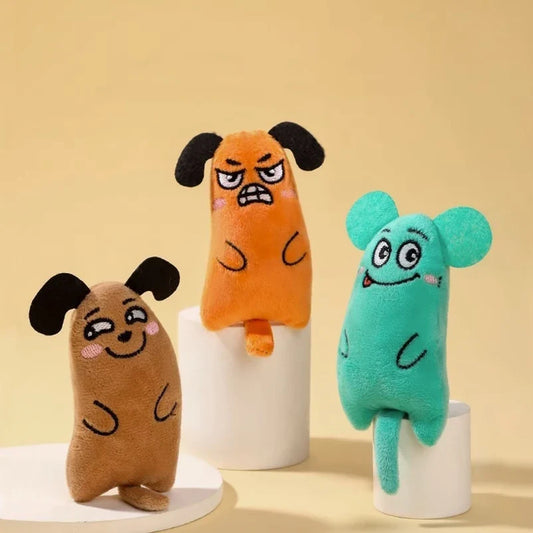 Cartoon cat and dog shaped toys, - ProPawPet.com