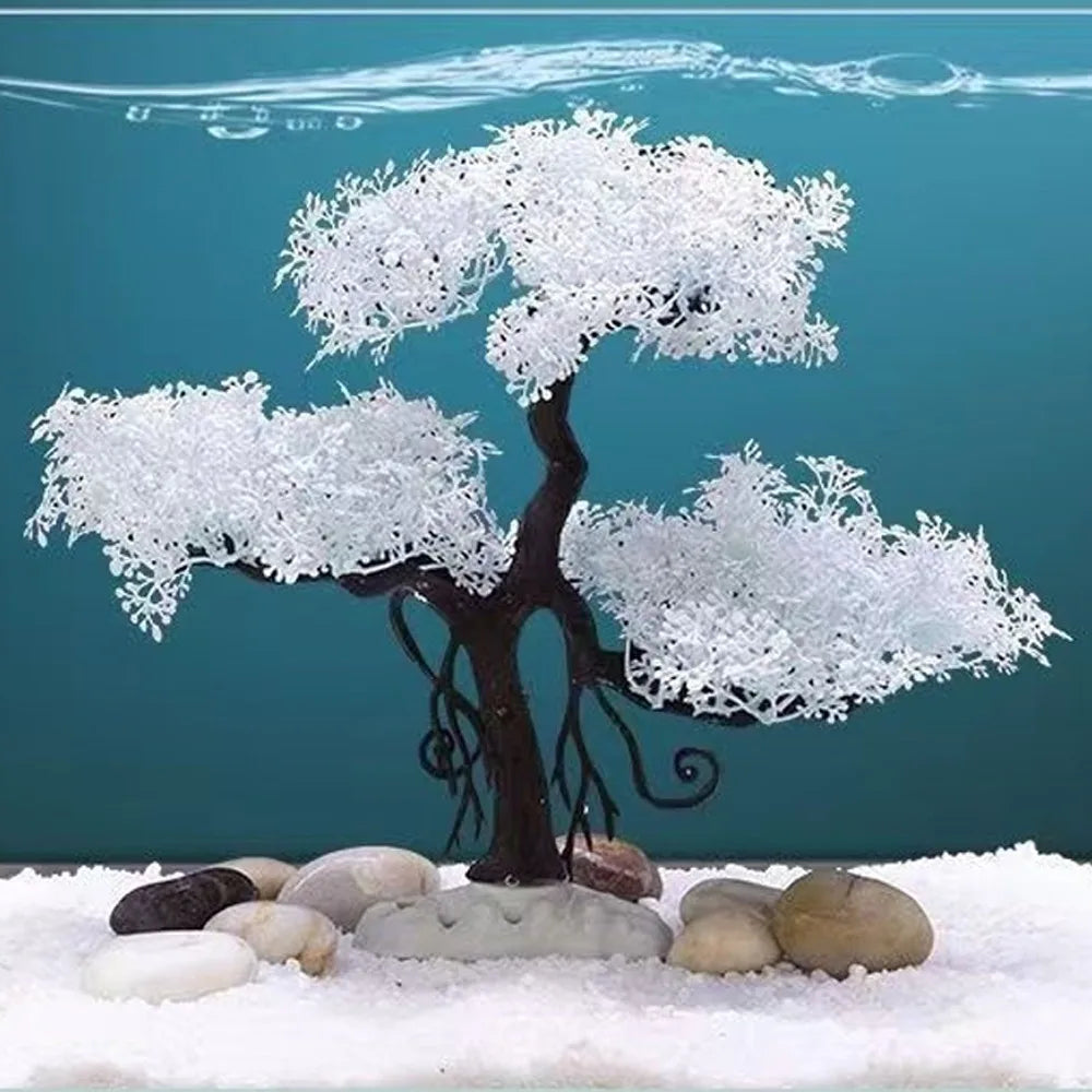 Realistic Aquarium Cherry Blossom Underwater Scene Simulation – 8 Colors