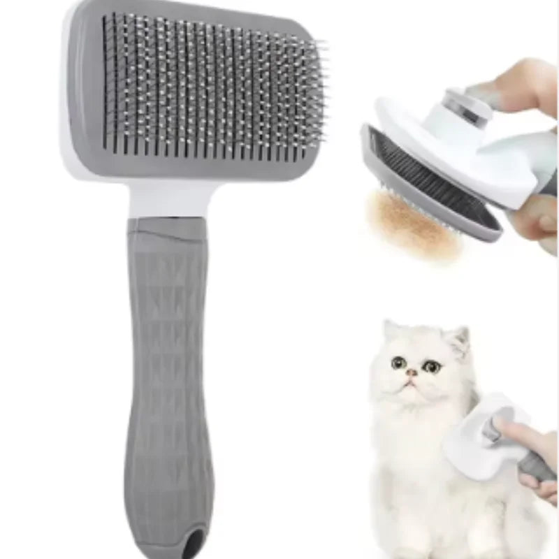 New Pet Dog Brush Cat Comb Self Cleaning Pet - ProPawPet.com
