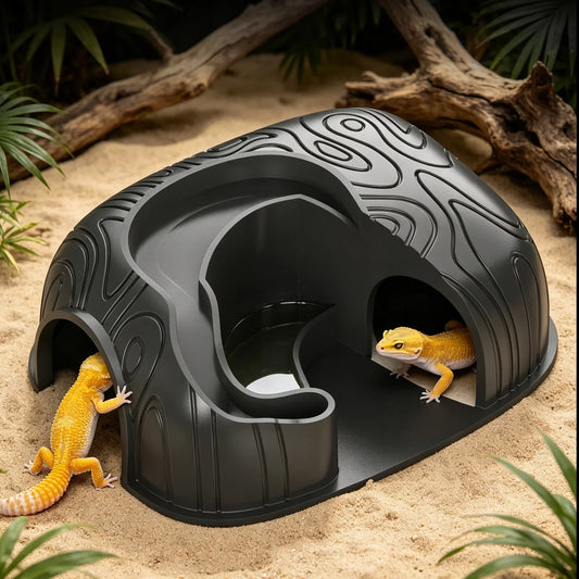 Gecko Hideout, Multifunctional Cave - - ProPawPet.com