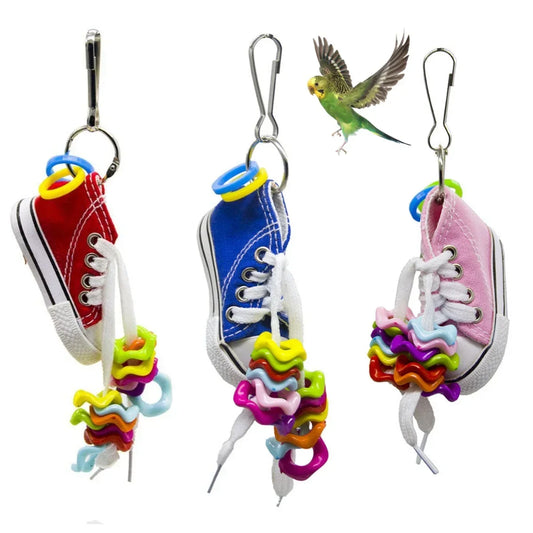 Bird Parrot Play Toys Birds Toys Mini Canvas - ProPawPet.com
