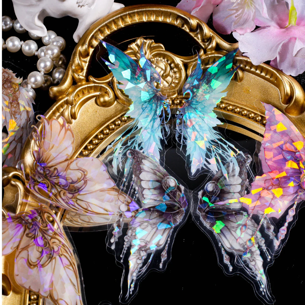 20 pcs Angel Wings PET Stickers pack Junk - ProPawPet.com