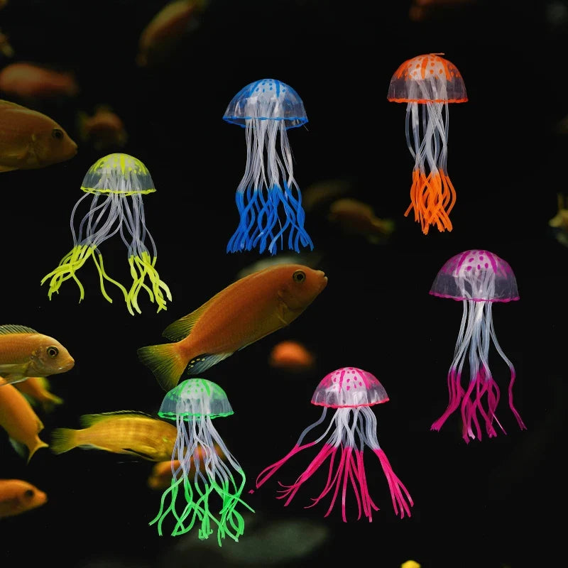 Aquarium Decoration Glowing Silicone Fake - ProPawPet.com