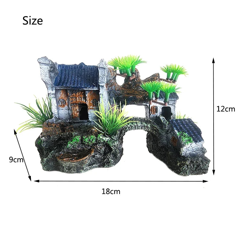 Resin Aquarium Rockery Mountain Decoration - ProPawPet.com