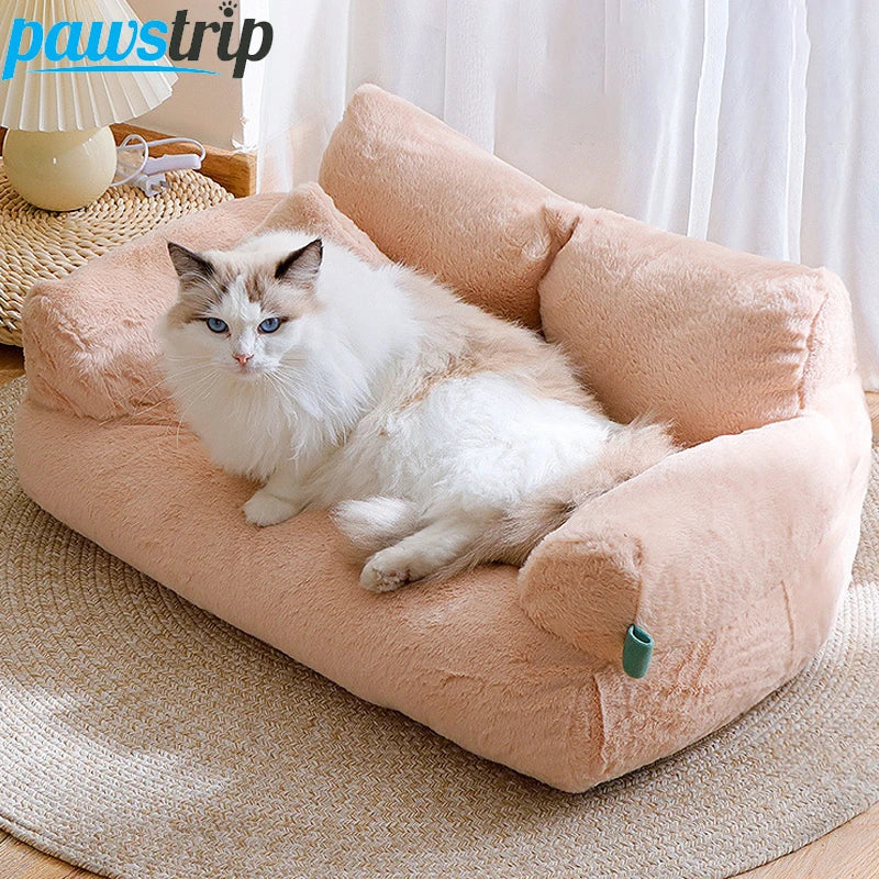 Luxury Cat Bed Sofa Winter Warm Cat Nest Pet - ProPawPet.com