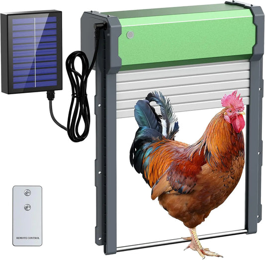 Automatic Chicken Coop Door Solar: Automatic - ProPawPet.com