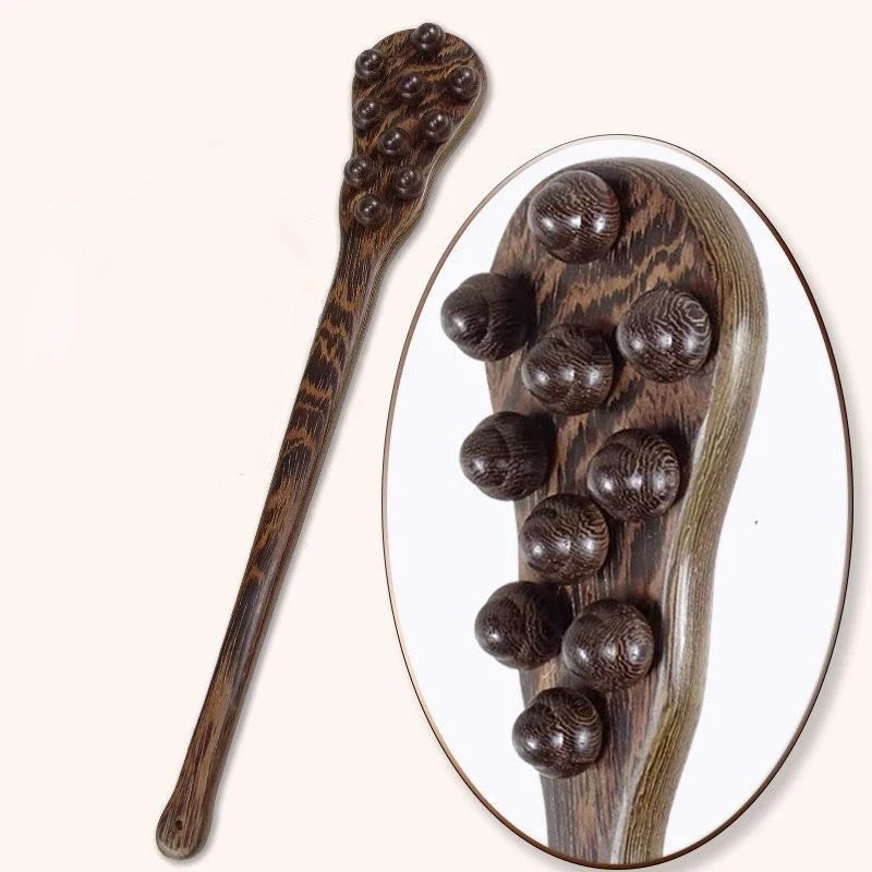 43.5CM Wenge Solid Wood Horse Whip Flogger - ProPawPet.com
