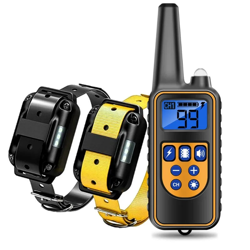 Waterproof Dog Shock Collar with Remote -dog Training – 9 Colors