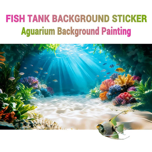 Sunshine Colored Reef, Fish Tank Background - ProPawPet.com