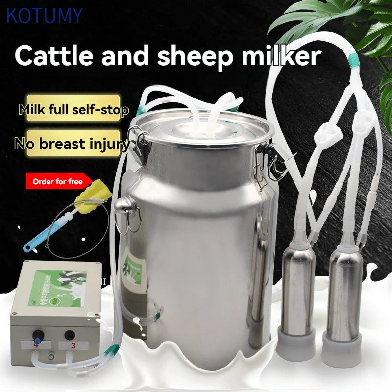 5L Pulsation Milking Ma For Cows/Sheep, With - ProPawPet.com