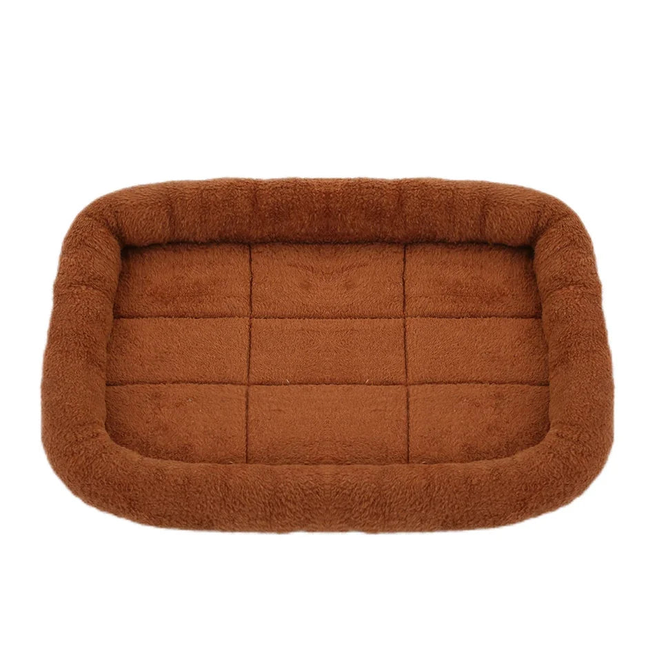 Soft Plush Square Dog Bed Mat Beds for Dogs - ProPawPet.com