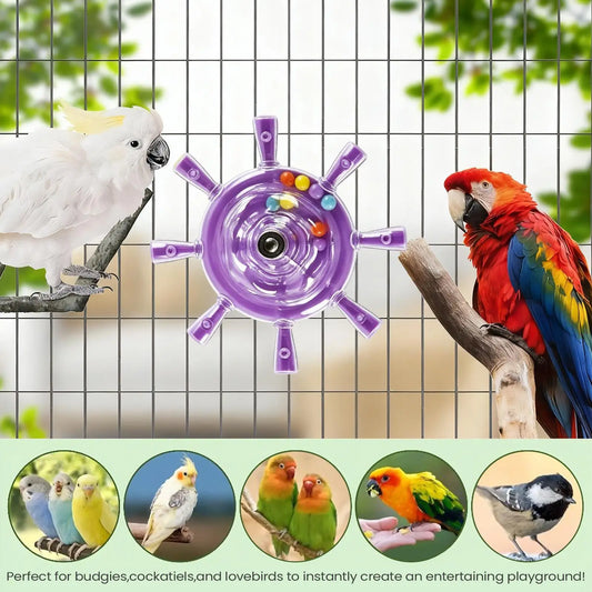 Interactive Parrot Rotating Windmill Toy - ProPawPet.com