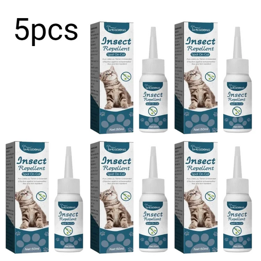 1/3/5pc Pet Flea Killer Drops Anti Fleas - ProPawPet.com