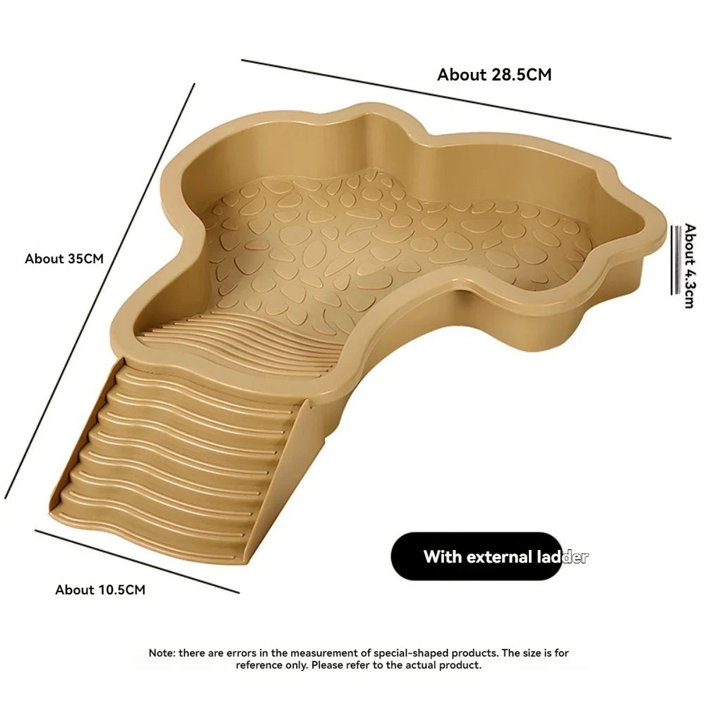 Reptile Water ,Dish Food Feeders Bowl,Large - ProPawPet.com