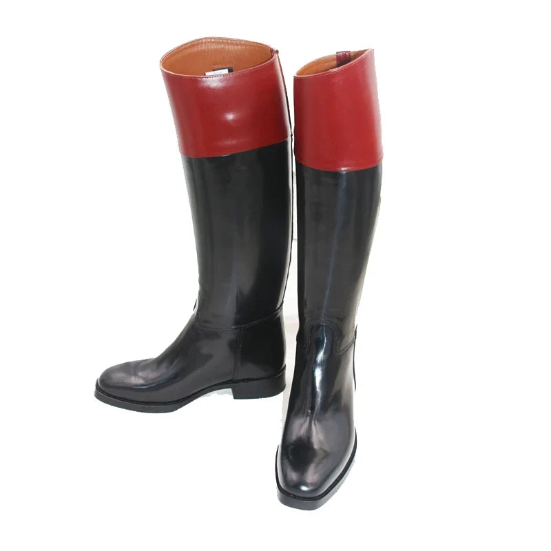 Horse Riding Boots Bright Cow Leather - ProPawPet.com