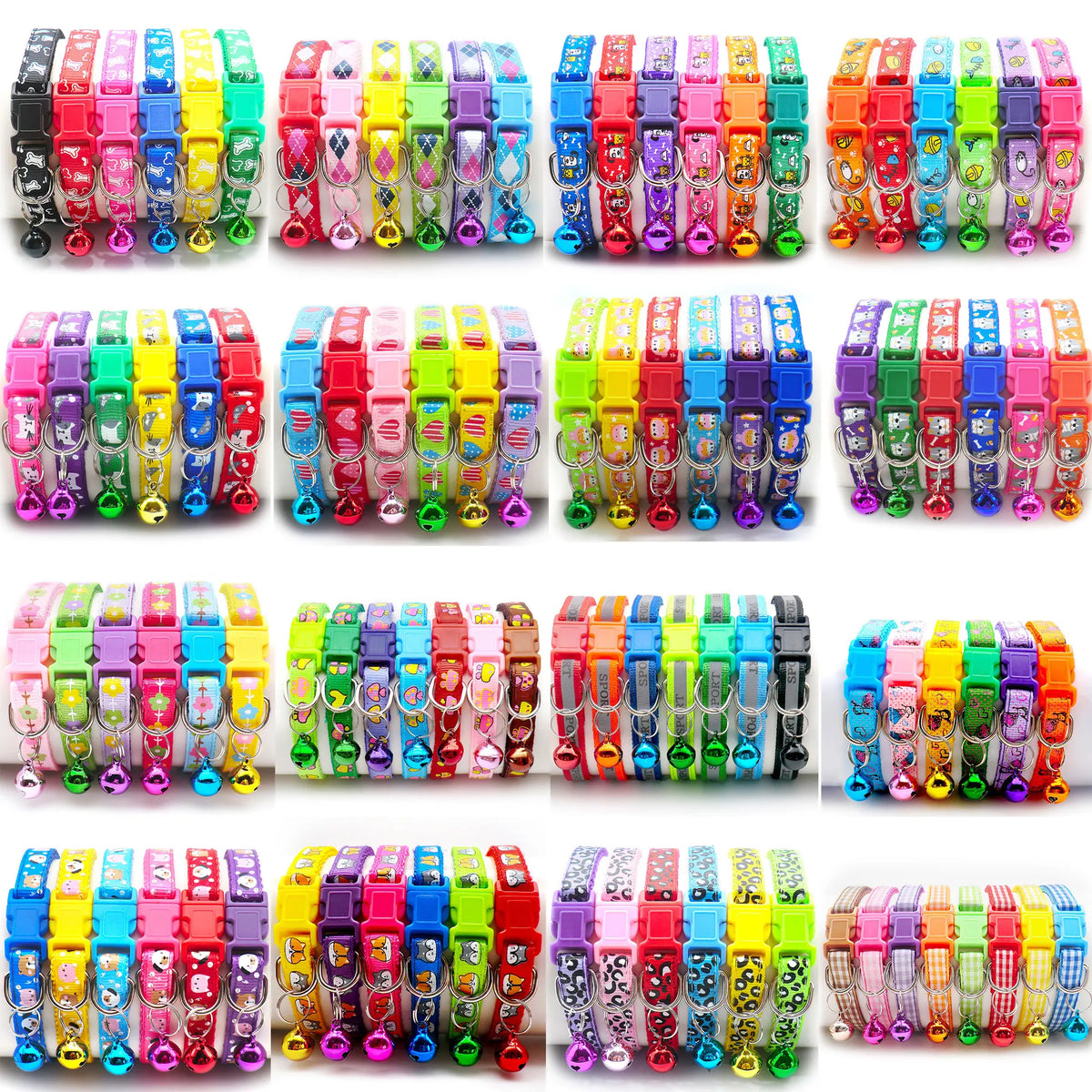 12 Pcs Collars for Cat Collar With Bell - ProPawPet.com