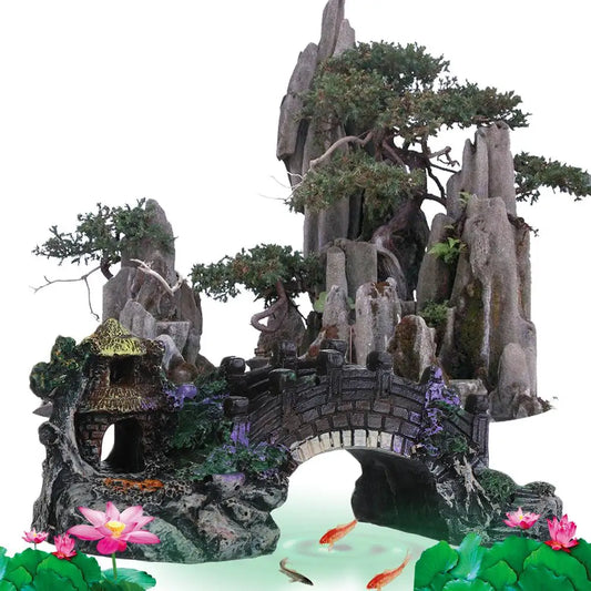 Aquarium Accessories Arbor Tree Plant Fake - ProPawPet.com