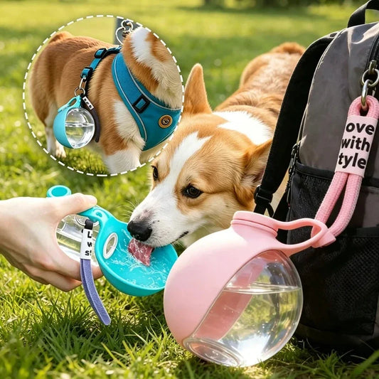 Plastic Dogs Cat Drinking Bottle with - ProPawPet.com
