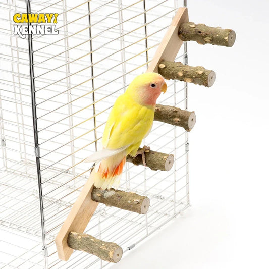 4/6 Steps Wood Ladder Pet Interactive Bird - ProPawPet.com