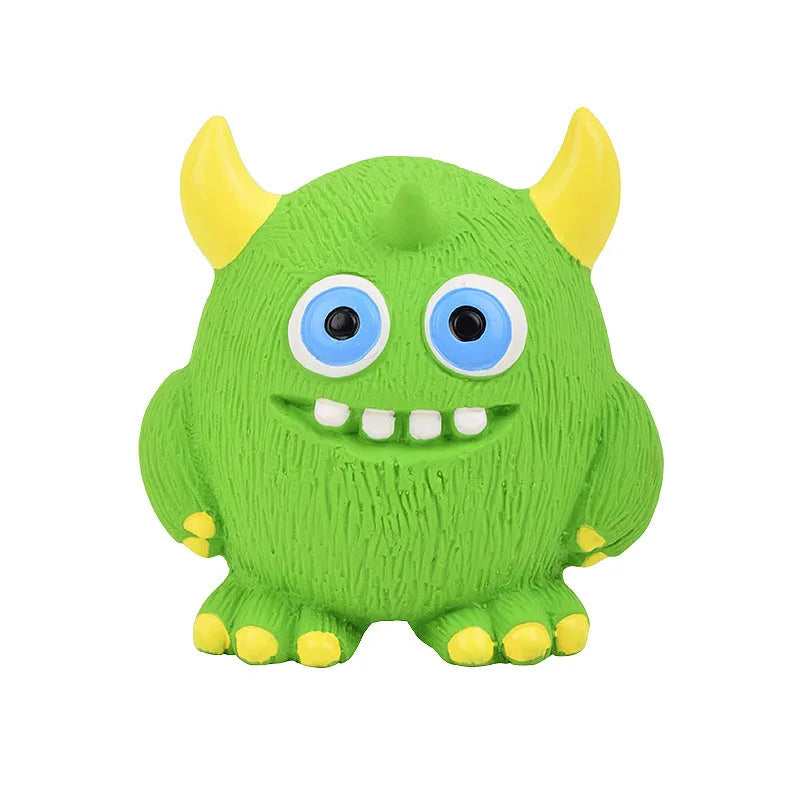 Squeaky Cyclops Monster Dog Toy Interactive Boredom Relief Pet – Dog Supplies