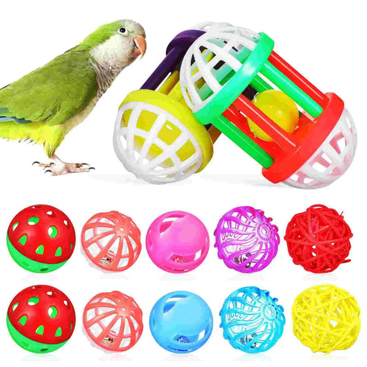 12 Pcs Bird Toy Cockatiels Beak Toys Plastic - ProPawPet.com