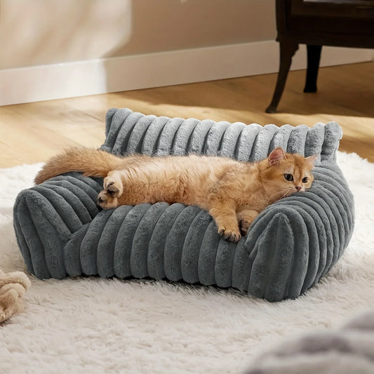 Warm Comfort Cat Sofa Deep Sleep Cat Bed Pet - ProPawPet.com