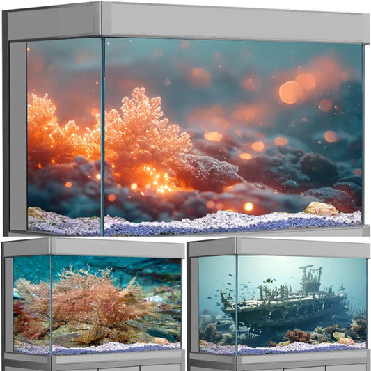 3D Underwater Coral Aquarium Sticker - ProPawPet.com