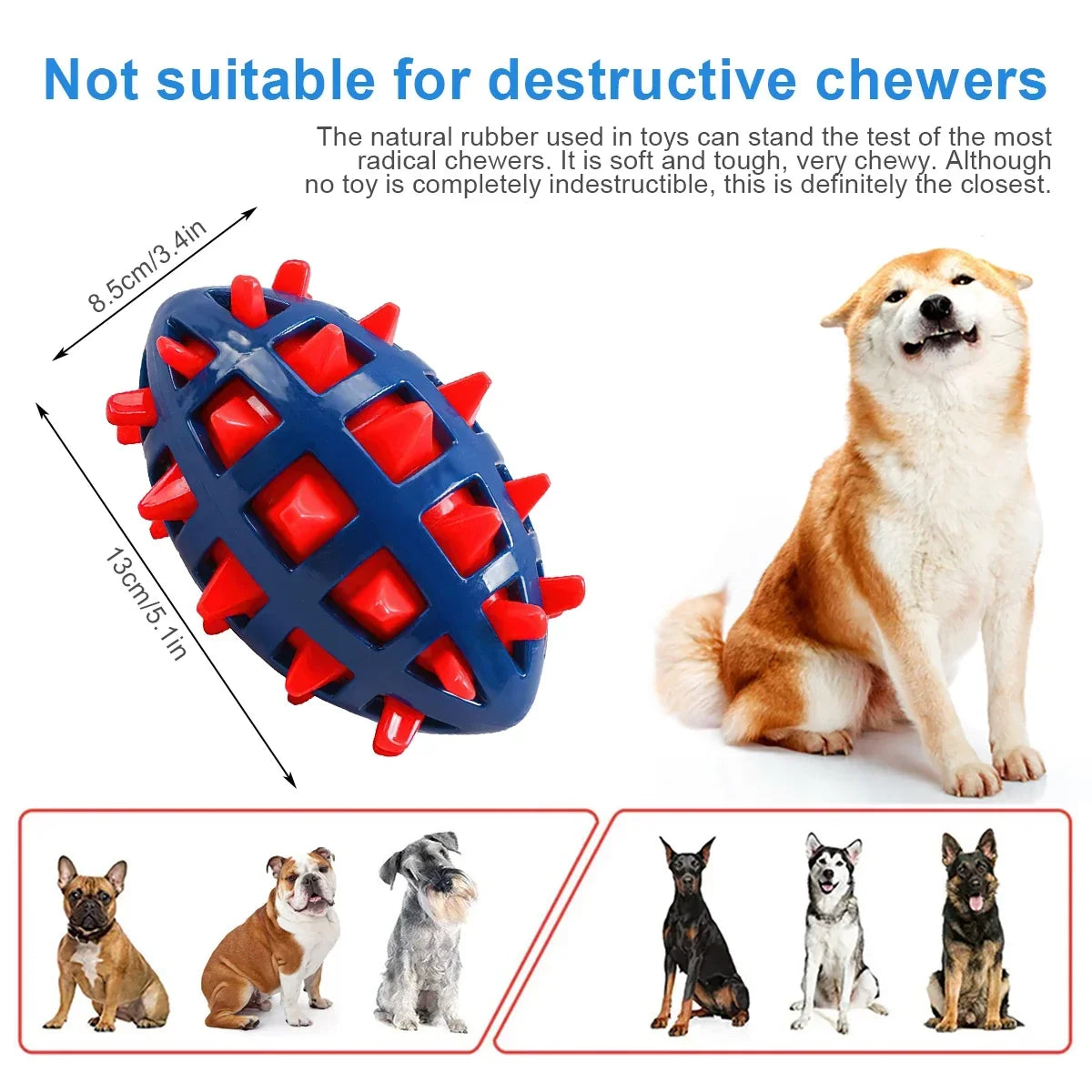 1/2Pcs Squeaky Dog Chew Toys Interactive - ProPawPet.com