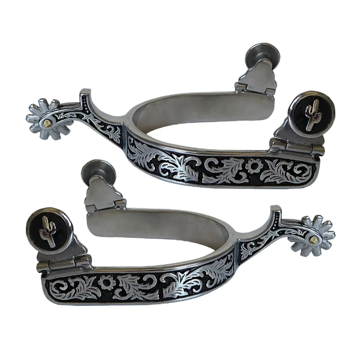 2x Horse Spurs Anti Rust Western Style – 5 Colors