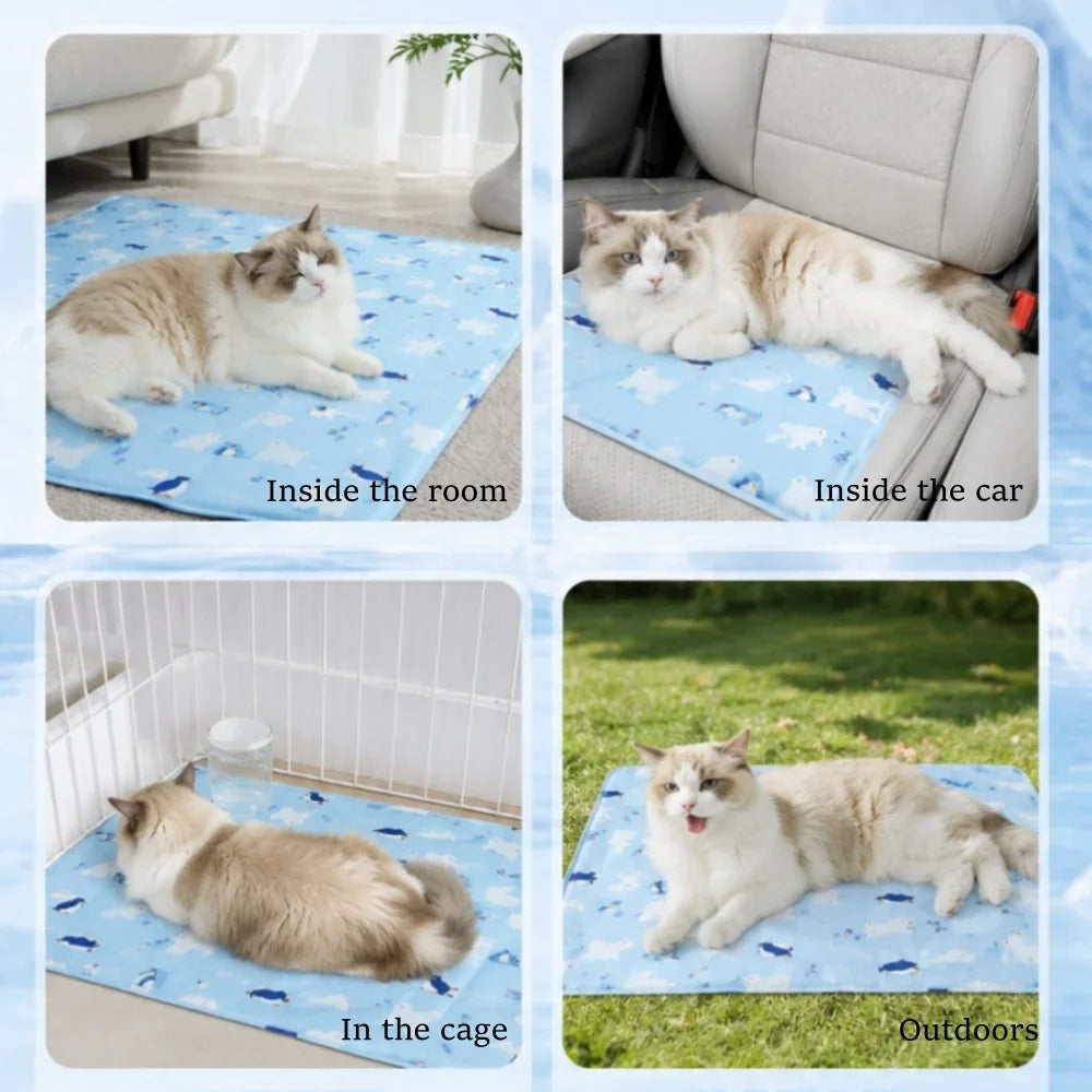 Dog Cooling Mat Summer Ice-Cooled Pet - ProPawPet.com