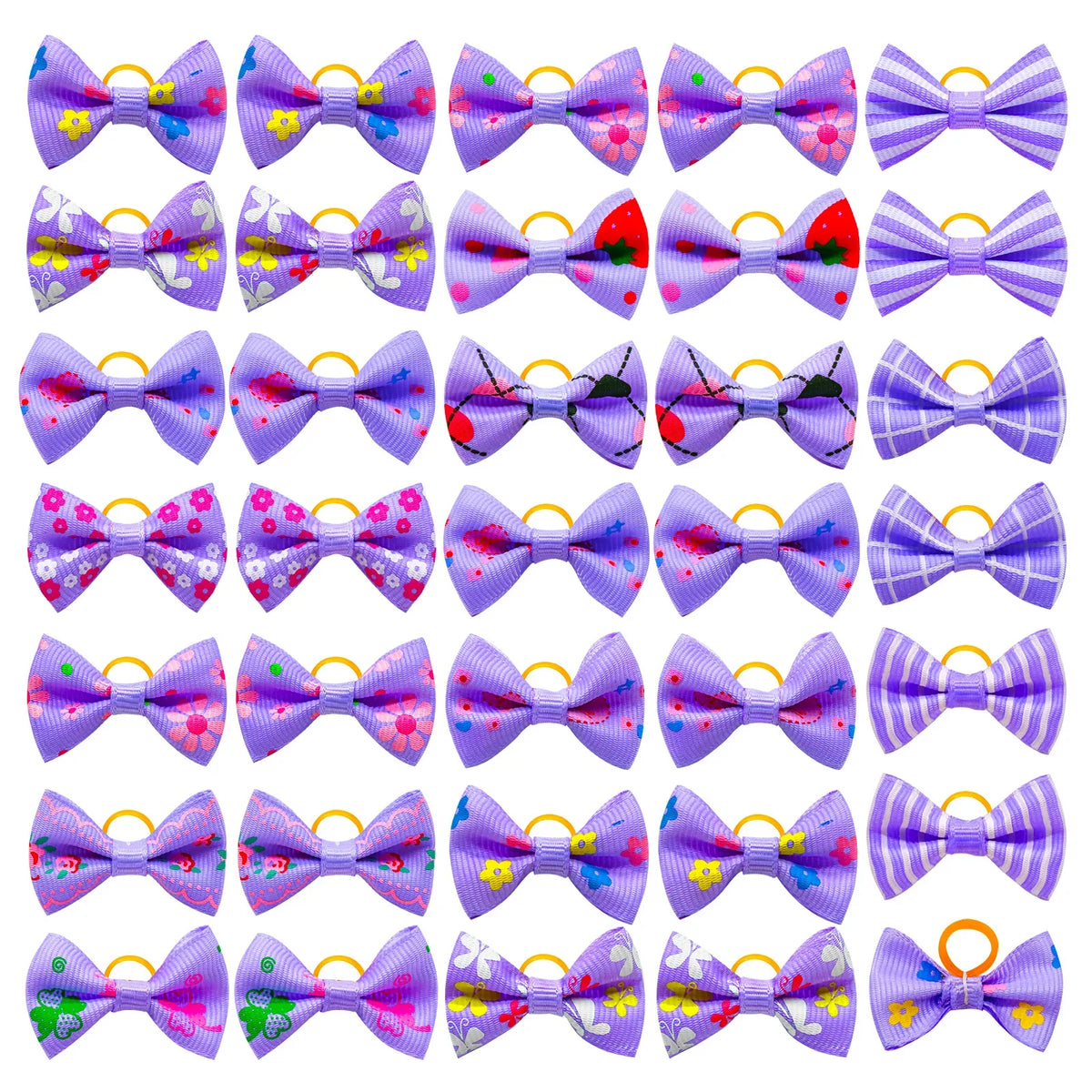 10/20/30PCS Pet Grooming Hair Bows Puppy Mix - ProPawPet.com