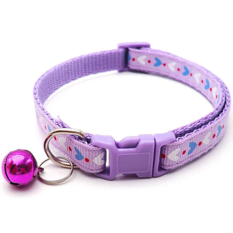Cat Collar Colorful Cartoon Print Cats Puppy - ProPawPet.com