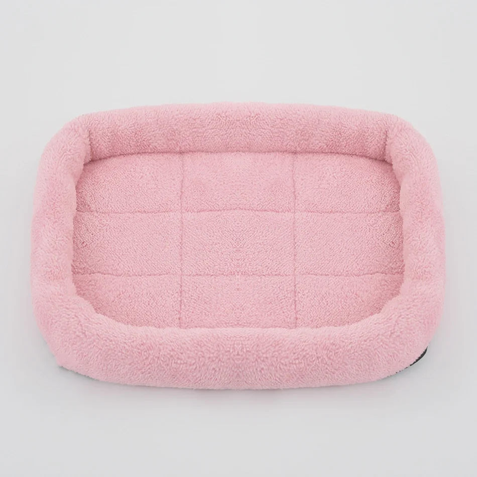 Soft Plush Square Dog Bed Mat Beds for Dogs - ProPawPet.com
