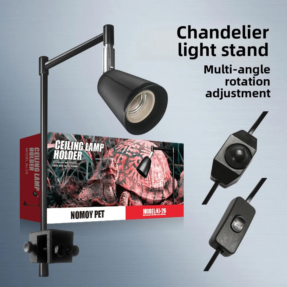 NOMOY Reptile Lamp Stand with Adjustable - ProPawPet.com