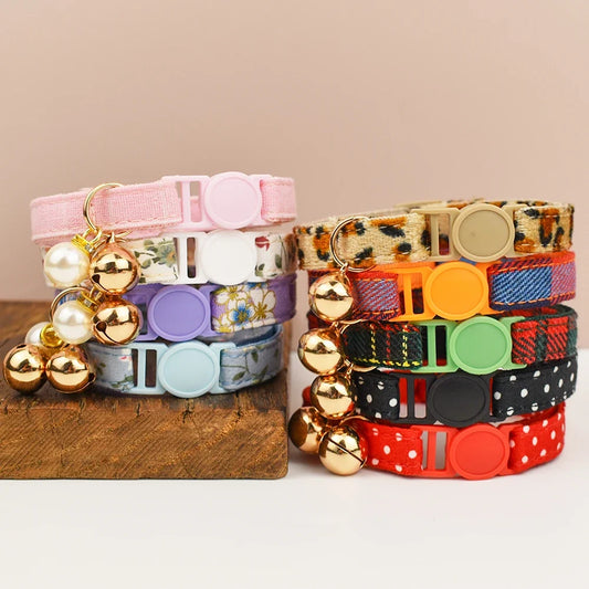 Adjustable Cat Collars with Bowknot Pet - ProPawPet.com