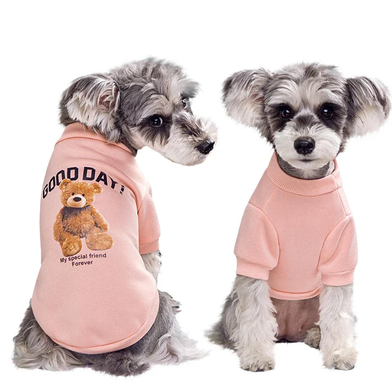 Dogs Winter Cute Costume Pet Clothes Cartoon - ProPawPet.com